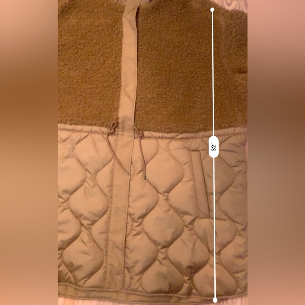 NWT Old Navy Hooded Long Sherpa Coat - Women’s 3X - Picture 13 of 13